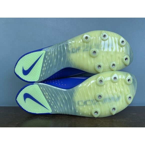 Nike Air Zoom Long Jump Elite Blue Track Spikes Men's Size 9.5 CT0079-400 - Picture 12 of 13